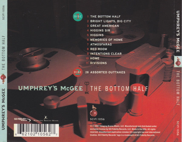Umphrey's McGee : The Bottom Half (2xCD, Album)