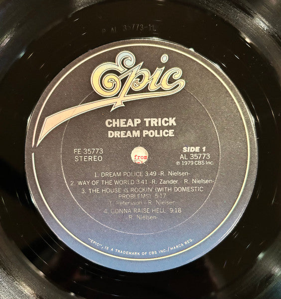 Cheap Trick : Dream Police (LP, Album, Gat)