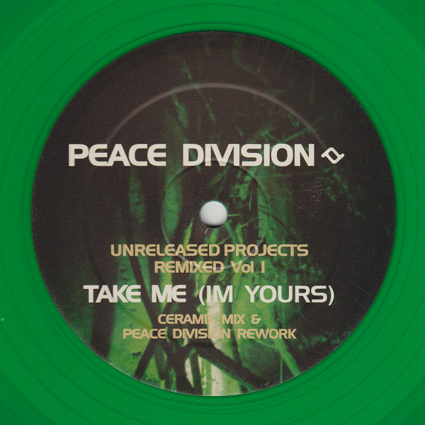 Peace Division : Unreleased Projects Remixed Vol I (12", Gre)
