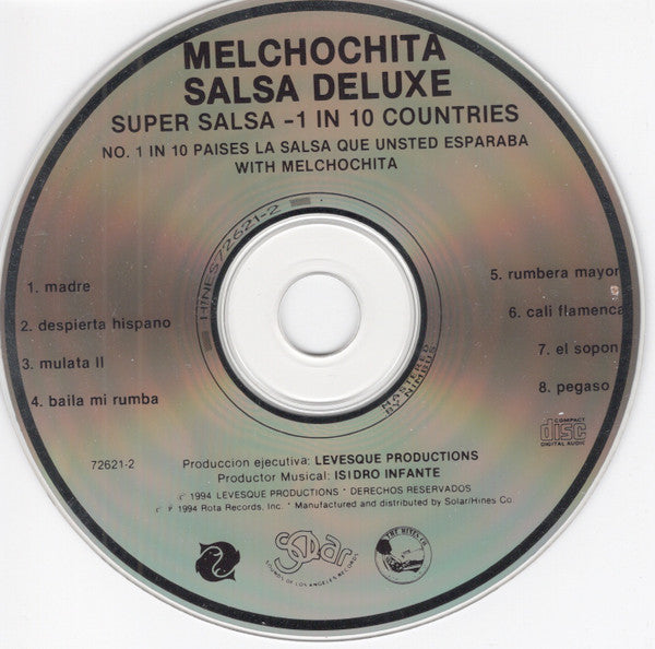 Melcochita : Salsa Deluxe (CD, Album)