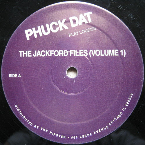 Paul Woolford : The Jackford Files (Volume 1) (12")