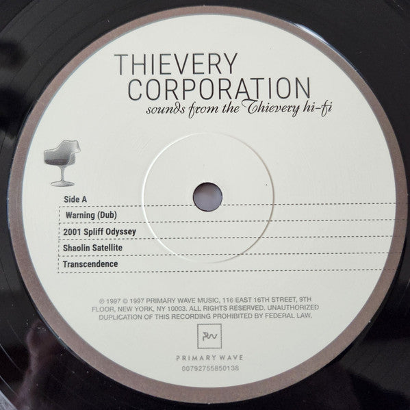 Thievery Corporation : Sounds From The Thievery Hi-Fi (2xLP, Album, RE, RM, 180)