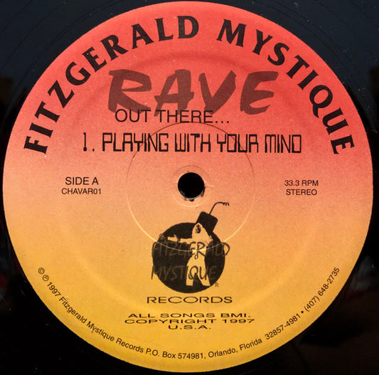 Fitzgerald Mystique : Playing With Your Mind / Manipulate This Groove (12")