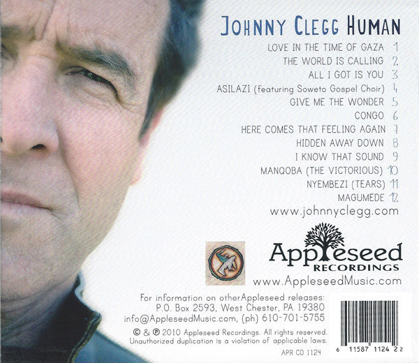 Johnny Clegg : Human (CD, Album)