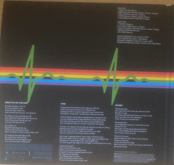 Pink Floyd : The Dark Side Of The Moon (LP, Album, RE, RM, 50t)