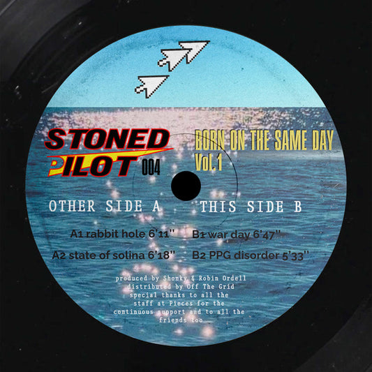 Shonky & Robin Ordell : Born On The Same Day Vol.1 (12", EP)