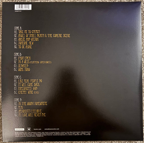 Hozier : Hozier (2xLP, Album, Dlx, RE, Opa)