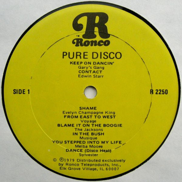 Various : Pure Disco (LP, Comp)
