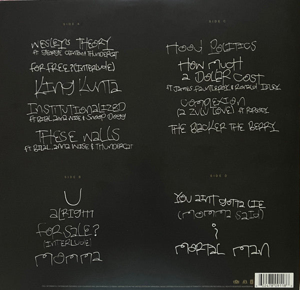 Kendrick Lamar : To Pimp A Butterfly (2xLP, Album, RE, 180)