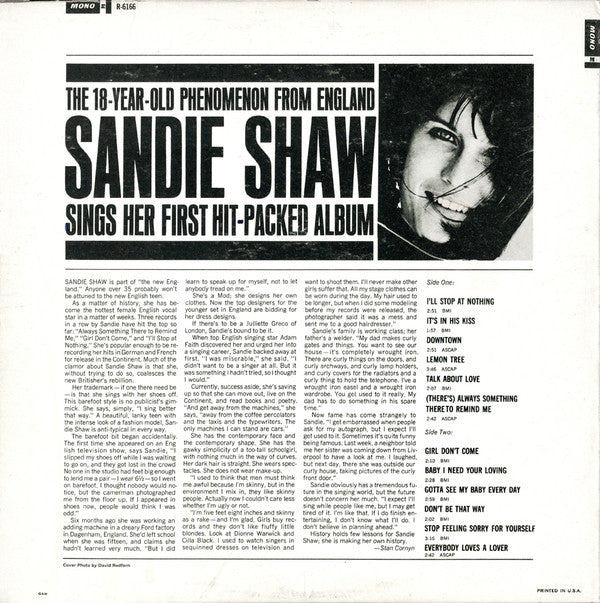 Sandie Shaw : Sandie Shaw (LP, Album, Mono)