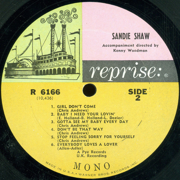 Sandie Shaw : Sandie Shaw (LP, Album, Mono)