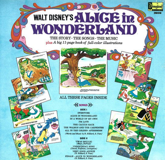 Ginny Tyler : Alice In Wonderland (LP, Album, RE, RP)