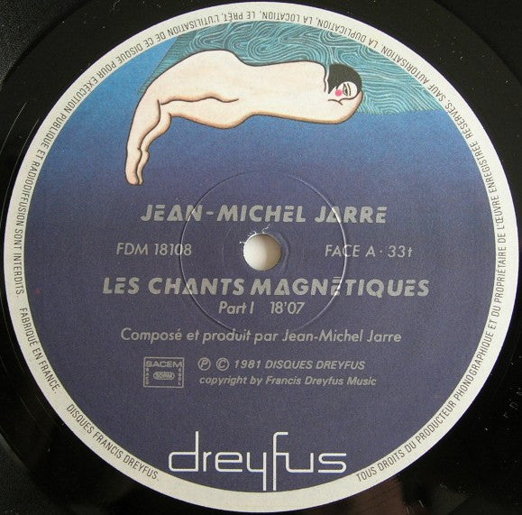 Jarre* : Les Chants Magnétiques (LP, Album, Dis)