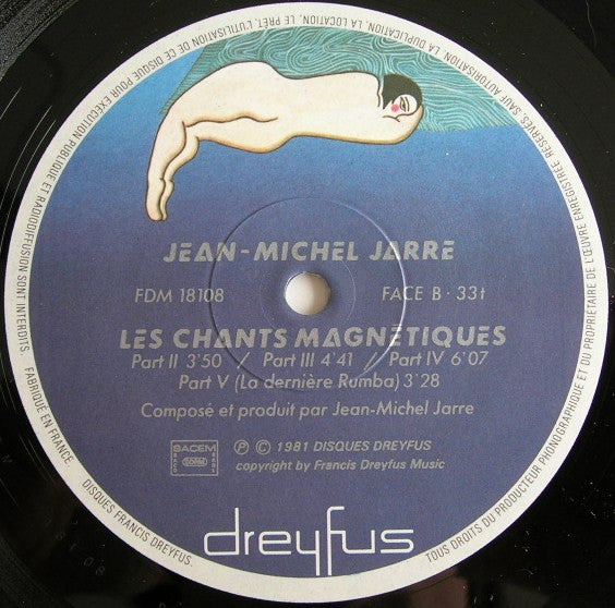 Jarre* : Les Chants Magnétiques (LP, Album, Dis)
