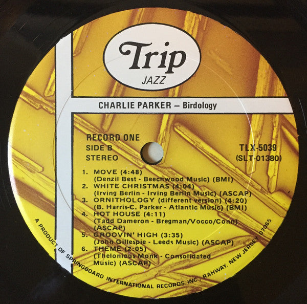Charlie Parker : Birdology (2xLP, Comp)