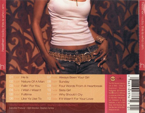 Heather Headley : This Is Who I Am (CD, Album)