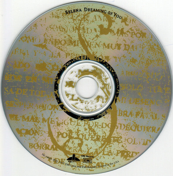 Selena : Dreaming Of You (CD, Album)