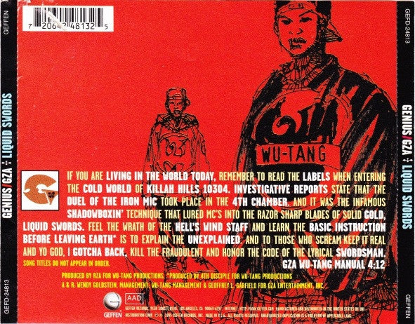 Genius* / GZA : Liquid Swords (CD, Album)