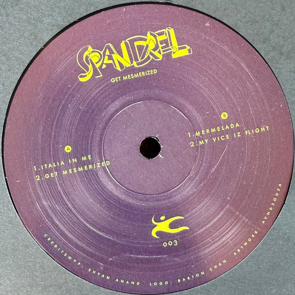 Spandrel : Get Mesmerized (12", EP)