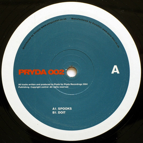 Pryda : Spooks / Doit (12")