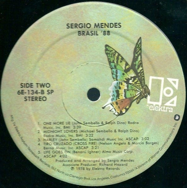 Sergio Mendes & Brasil '88 : Brasil '88 (LP)