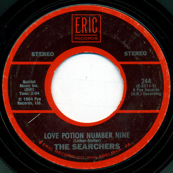 The Searchers : Love Potion Number Nine / Needles And Pins (7", RE)