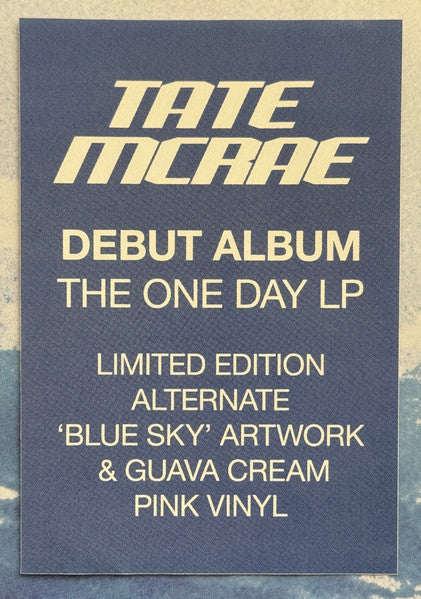 Tate McRae : The One Day LP (LP, Album, Ltd, RE, Gua)