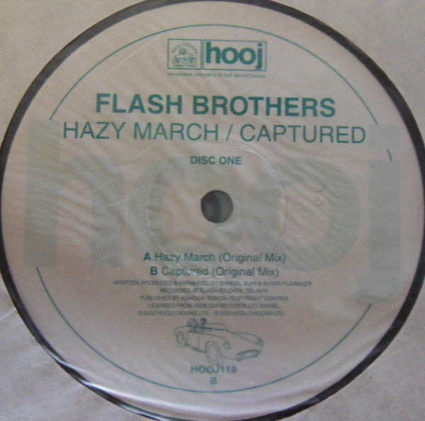 Flash Brothers : Hazy March / Captured (12", 1/2)