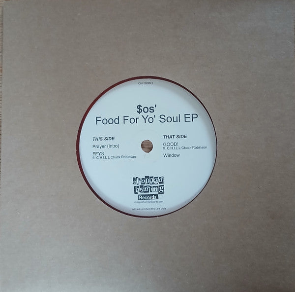 $os' : Food For Yo' Soul EP (7", EP, Ltd, Red)