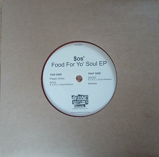 $os' : Food For Yo' Soul EP (7", EP, Ltd, Red)