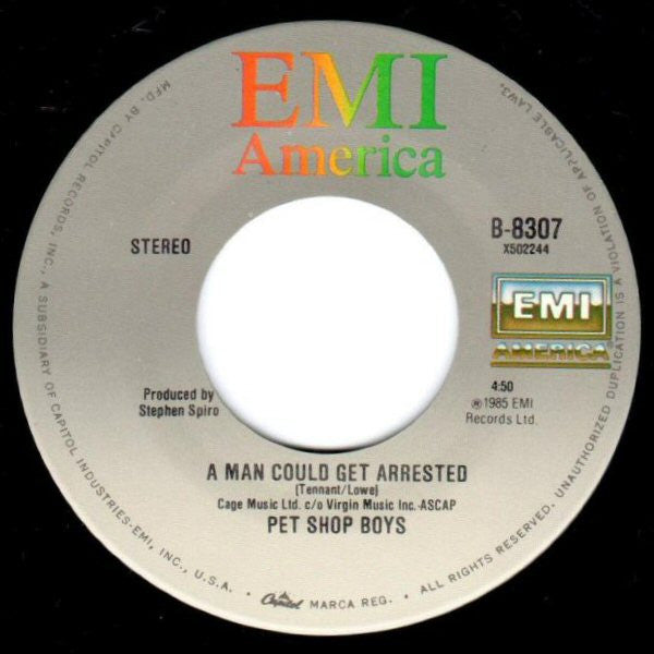 Pet Shop Boys : West End Girls (7", Single, Spe)