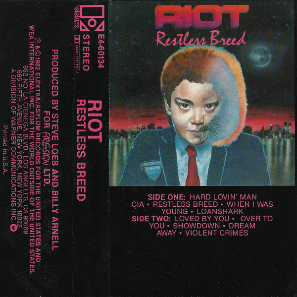 Riot (4) : Restless Breed (Cass, Album)