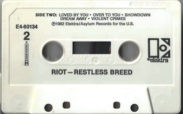 Riot (4) : Restless Breed (Cass, Album)