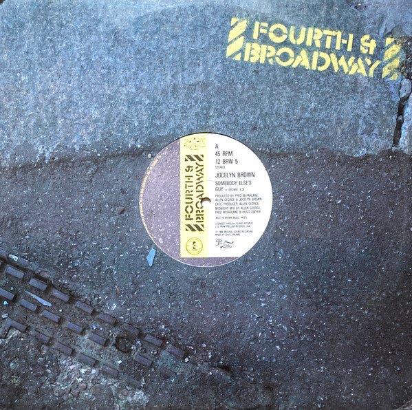 Jocelyn Brown : Somebody Else's Guy (12",45 RPM,Single)