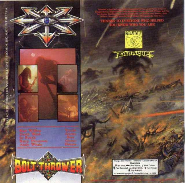 Bolt Thrower : Realm Of Chaos (Slaves To Darkness) (CD, Album)