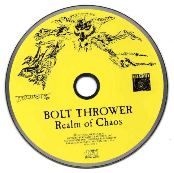 Bolt Thrower : Realm Of Chaos (Slaves To Darkness) (CD, Album)