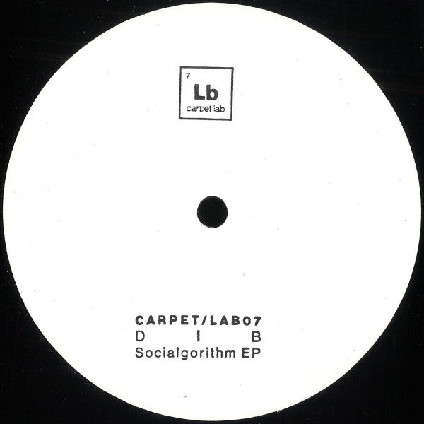 Dib : Socialgorithm EP (12", EP)