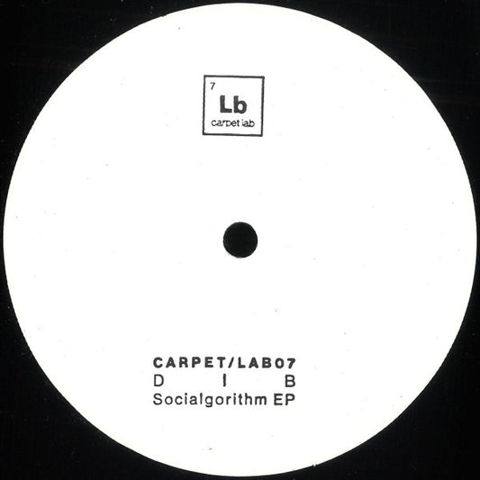 Dib : Socialgorithm EP (12", EP)
