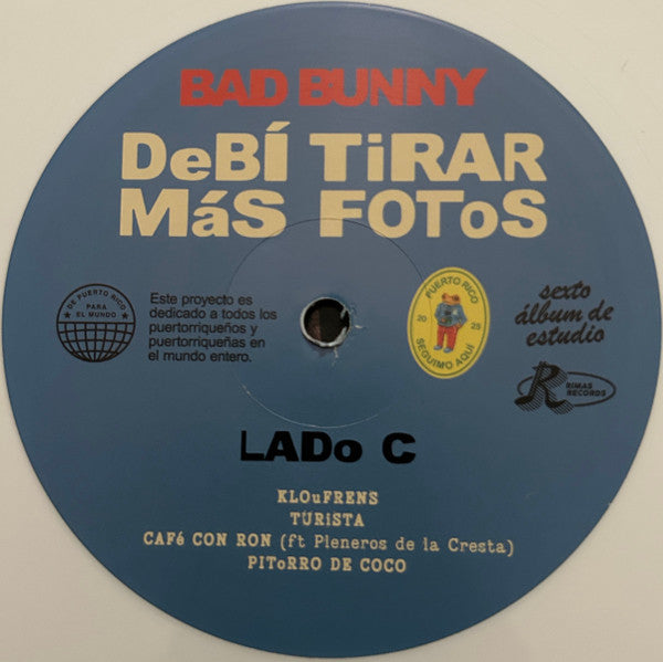 Bad Bunny : Debí Tirar Más Fotos (2xLP, Album, RE, Whi)