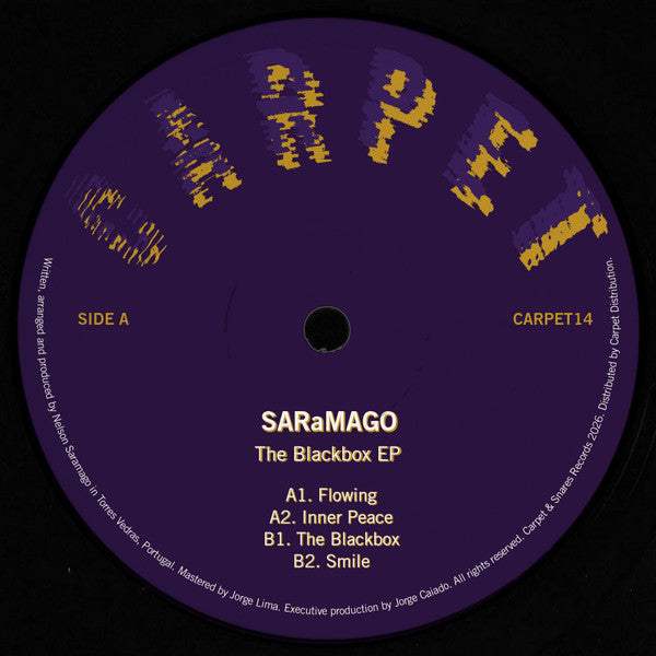 Saramago : The Blackbox EP (12", EP)