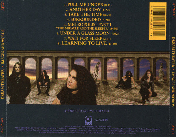 Dream Theater : Images And Words (CD, Album, Club)