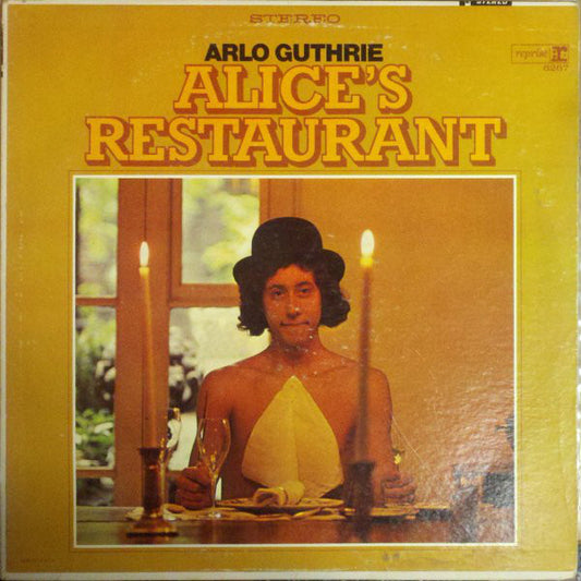 Arlo Guthrie : Alice's Restaurant (LP, Album, Pit)