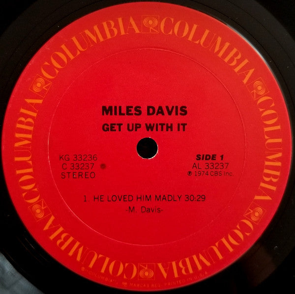 Miles Davis : Get Up With It (2xLP, Album, Pit)