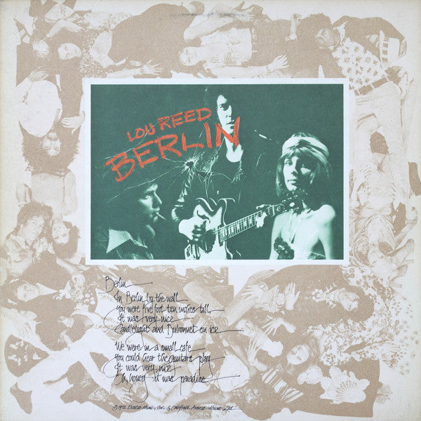 Lou Reed : Berlin (LP, Album, RP, Dyn)