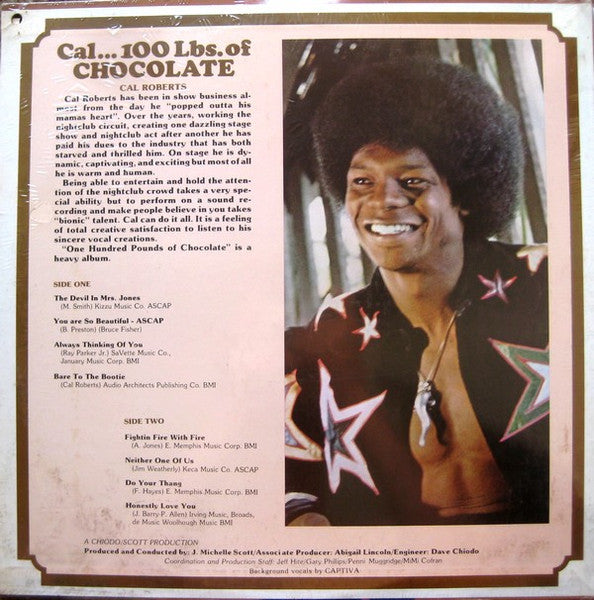 Cal Roberts : Cal... 100 Lbs. Of Chocolate (LP, Album)