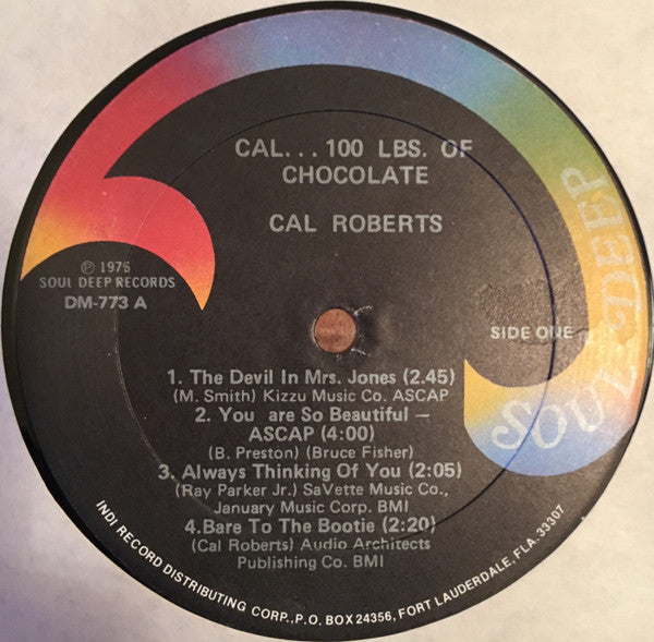 Cal Roberts : Cal... 100 Lbs. Of Chocolate (LP, Album)