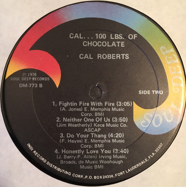 Cal Roberts : Cal... 100 Lbs. Of Chocolate (LP, Album)