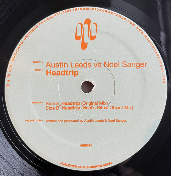 Austin Leeds vs. Noel Sanger* : Headtrip (12")