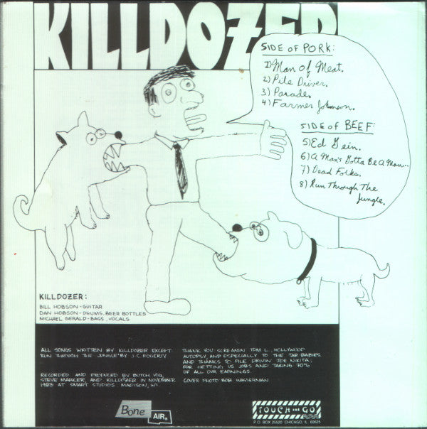 Killdozer : Intellectuals Are The Shoeshine Boys Of The Ruling Elite - Includes Snakeboy Album (CD, Album, Comp)