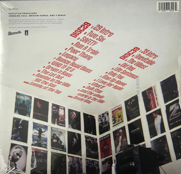 J. Cole : The Fall-Off (4xLP, Album, Red)